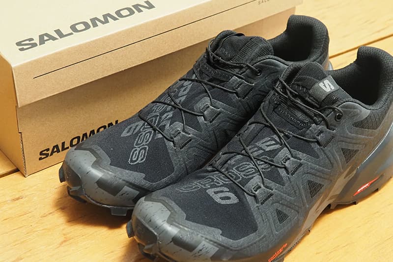 サロモンのスニーカー